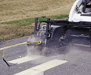 Дорожная фреза на мини-погрузчик в аренду